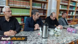 مراسم تکریم و معارفه معاون امور دانشجویی و توسعه منابع پردیس حضرت معصومه(س)  2