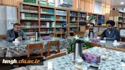 مراسم تکریم و معارفه معاون امور دانشجویی و توسعه منابع پردیس حضرت معصومه(س)  2