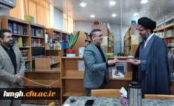 مراسم تکریم و معارفه معاون امور دانشجویی و توسعه منابع پردیس حضرت معصومه(س)  2