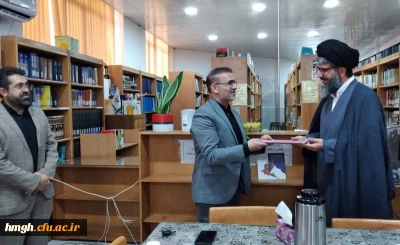 مراسم تکریم و معارفه معاون امور دانشجویی و توسعه منابع پردیس حضرت معصومه(س) 