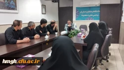 برگزاری نشست صمیمی معاون امور دانشجویی و توسعه منابع پردیس حضرت معصومه(س) با کارکنان 2
