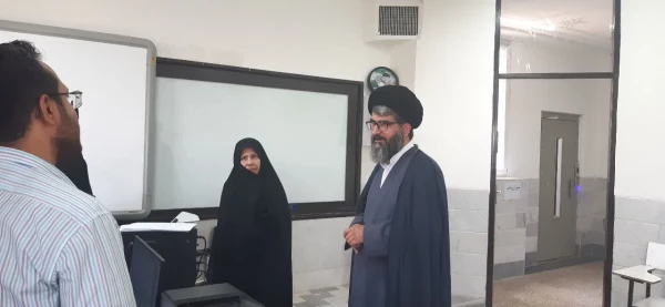 بازدید مدیر دانشگاه فرهنگیان استان قم از کانونهای ارزیابی داوطلبان ورود به دانشگاه فرهنگیان  4