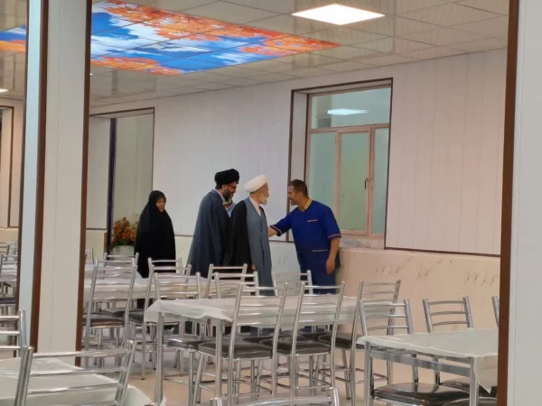 بازدید مسئول نهاد نمایندگی مقام معظم رهبری و حمیدرضا ابراهیمی معاون فرهنگی و تربیتی دانشگاه فرهنگیان از پردیس حضرت معصومه (س) 2