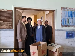 بازدید مسئول نهاد نمایندگی مقام معظم رهبری و حمیدرضا ابراهیمی معاون فرهنگی و تربیتی دانشگاه فرهنگیان از پردیس حضرت معصومه (س) 2