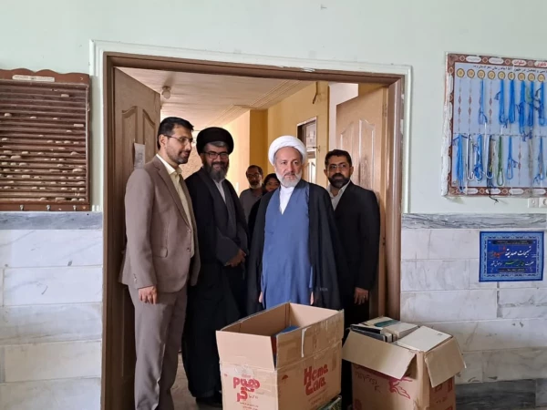 بازدید مسئول نهاد نمایندگی مقام معظم رهبری و حمیدرضا ابراهیمی معاون فرهنگی و تربیتی دانشگاه فرهنگیان از پردیس حضرت معصومه (س) 2