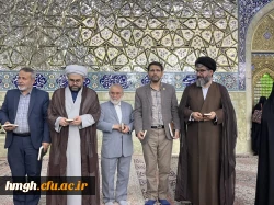 با حضور حمیدرضا ابراهیمی معاون فرهنگی و تربیتی دانشگاه و مسؤولین دانشگاه فرهنـگیان استان قم برگزار شد: 

محفل انس با قرآن ویژه دانشجومعلمان ورودی 1403 2