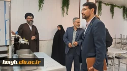 بازدید معاون فرهنگی و تربیتی دانشگاه فرهنگیان از پردیس حضرت معصومه(س)  2