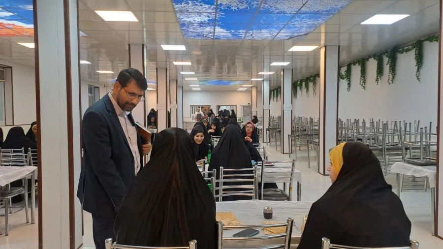 بازدید معاون فرهنگی و تربیتی دانشگاه فرهنگیان از پردیس حضرت معصومه(س)  2