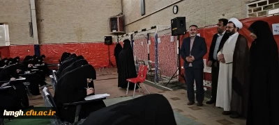 بازدید سرپرست دانشگاه فرهنگیان استان قم از برگزاری امتحانات نیمسال اول 1404-1403