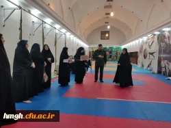 کسب رتبه مسابقات ورزشی کارکنان خواهر بسیجی قم توسط کارکنان پردیس حضرت معصومه(س) 2