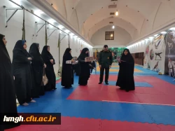 کسب رتبه مسابقات ورزشی کارکنان خواهر بسیجی قم توسط کارکنان پردیس حضرت معصومه(س) 2