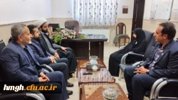 بازدید مشاور اجتماعی استاندار قم از پردیس حضرت معصومه(س) 2