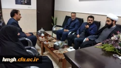 بازدید مشاور اجتماعی استاندار قم از پردیس حضرت معصومه(س) 2