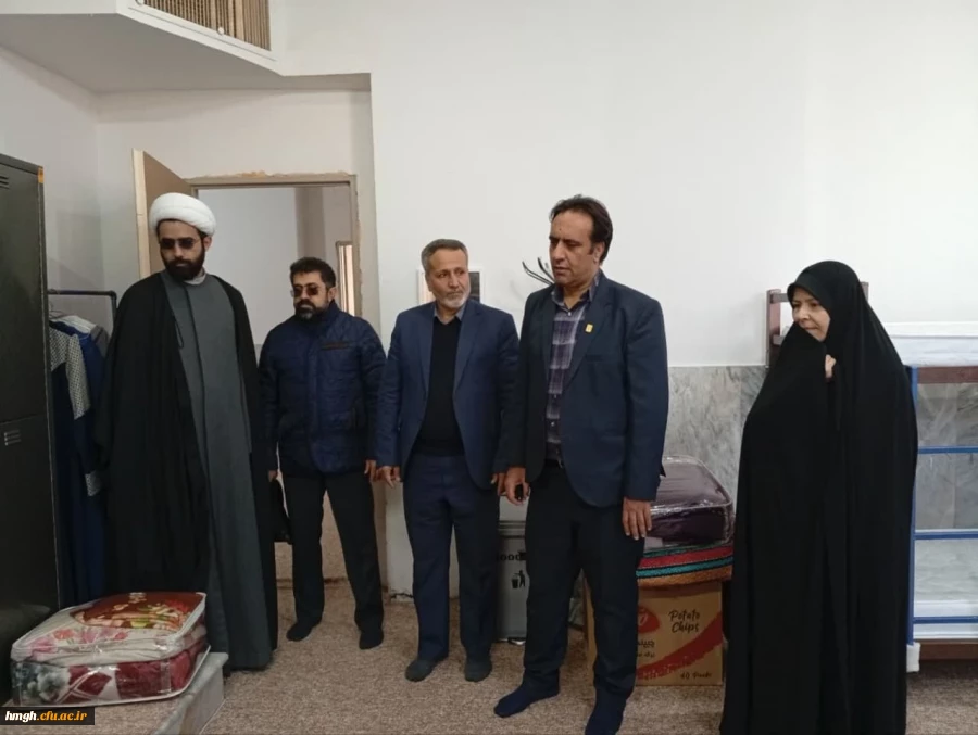 بازدید مشاور اجتماعی استاندار قم از پردیس حضرت معصومه(س) 2