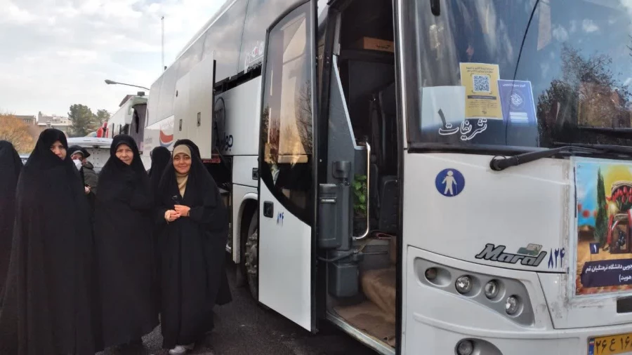  اعزام دانشجویان پردیس حضرت معصومه(س) قم به اردوی راهیان نور مناطق عملیاتی جنوب 2