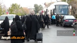 گزارش صدا و سیمای مرکز استان قم از اعزام کاروان راهیان نور دانشجویان پردیس حضرت معصومه(س) 2