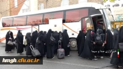 گزارش صدا و سیمای مرکز استان قم از اعزام کاروان راهیان نور دانشجویان پردیس حضرت معصومه(س) 2
