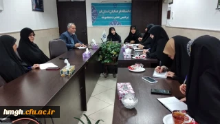 جلسه هماهنگی برگزاری یادواره شهید و برنامه های گرامیداشت روز معلم و روز دختر