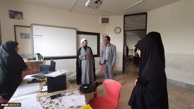 بازدید سرپرست دانشگاه فرهنگیان استان قم از فرآیند اجرای ارزیابی تکمیلی معرفی شدگان چند برابر ظرفیت ورود به دانشگاه فرهنگیان 2