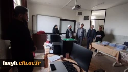 بازدید سرپرست دانشگاه فرهنگیان استان قم از فرآیند اجرای ارزیابی تکمیلی معرفی شدگان چند برابر ظرفیت ورود به دانشگاه فرهنگیان 8