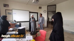 بازدید سرپرست دانشگاه فرهنگیان استان قم از فرآیند اجرای ارزیابی تکمیلی معرفی شدگان چند برابر ظرفیت ورود به دانشگاه فرهنگیان 6