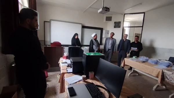 بازدید سرپرست دانشگاه فرهنگیان استان قم از فرآیند اجرای ارزیابی تکمیلی معرفی شدگان چند برابر ظرفیت ورود به دانشگاه فرهنگیان 8