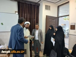 بازدید سرپرست دانشگاه فرهنگیان استان قم از فرایند مصاحبه استعدادهای برتر ملی دانشگاه فرهنگیان  2