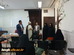 بازدید سرپرست دانشگاه فرهنگیان استان قم از فرایند مصاحبه استعدادهای برتر ملی دانشگاه فرهنگیان  3