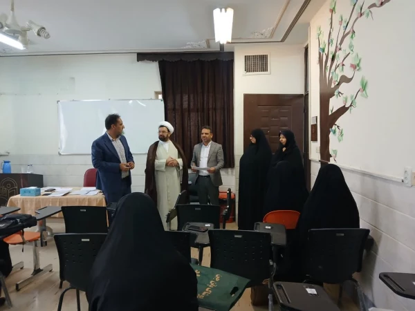 بازدید سرپرست دانشگاه فرهنگیان استان قم از فرایند مصاحبه استعدادهای برتر ملی دانشگاه فرهنگیان  3